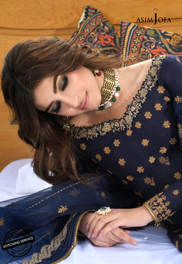 Asim Jofa Shehr-e-Yaar Luxury Lawn Collection – AJSL-18 (GZ-179)