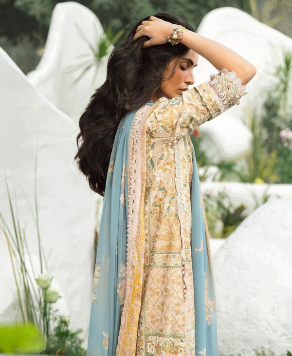 Alternative view of Sana Safinaz Muzlin Lawn | Spring V1 2023 | 29B (GZ-271)
