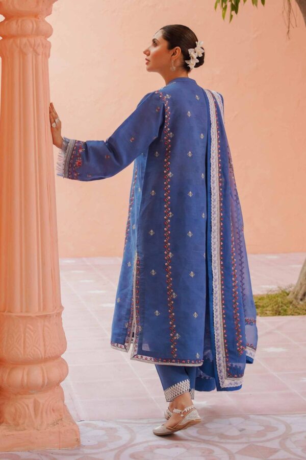 Alternative view of Zara Shahjahan Spring Summer Premium Lawn Suits 2023 | 15A (gz-263)