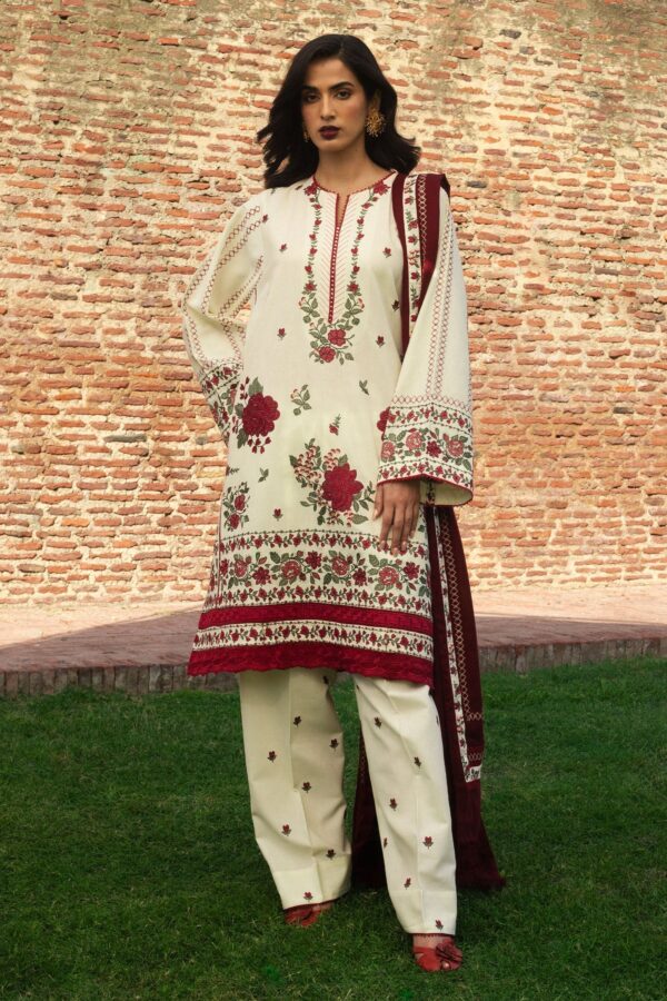 Zara Shahjahan Winter Collection   | FARIDEH-D1