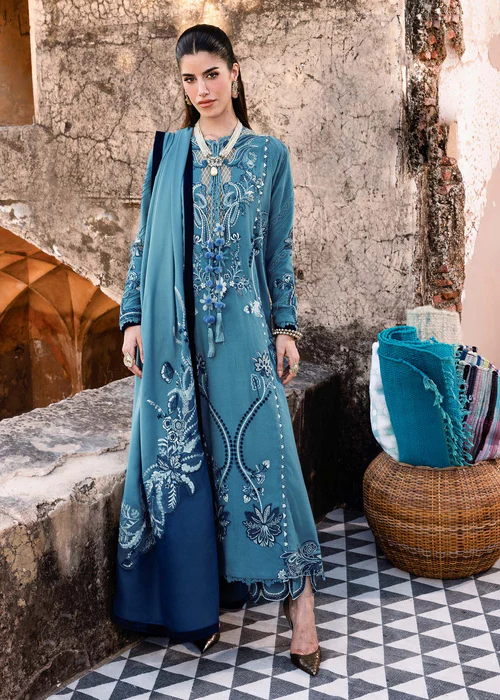 Saira Shakira Winter Unstitched'25 || FRIYA 2-B