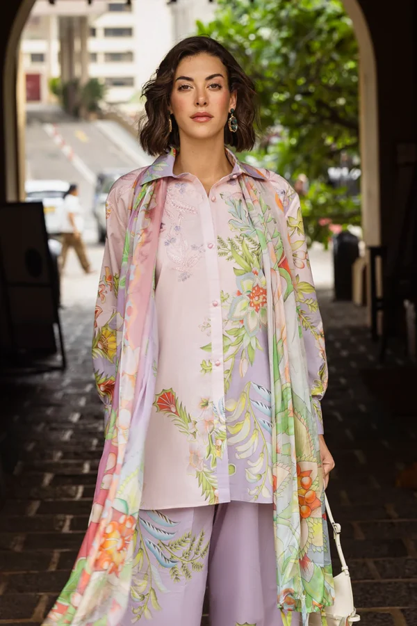Alternative view of La Dolce Hemline Prints'25 by Hemline | Erminia (GZ-416)