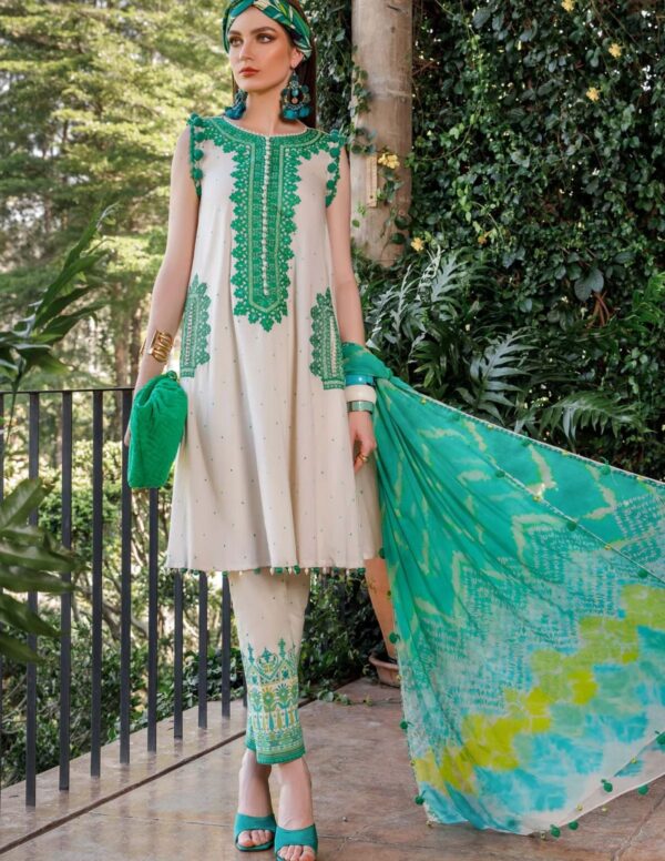 Maria B . Unstitched Mprint Collection 23 - MPT-1706-B (GZ-308)