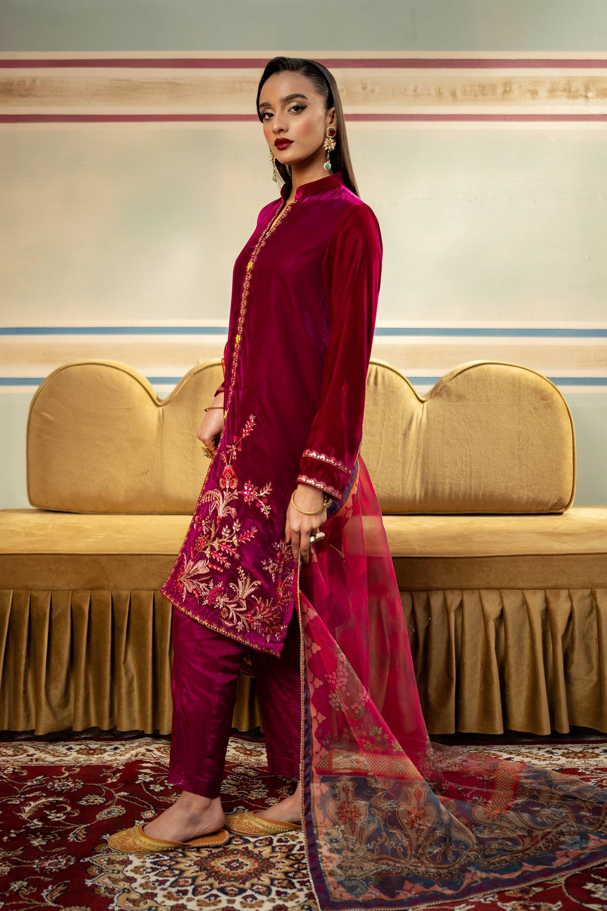 MARIA. B. M Basics Festive Collection | MB-USW24-605 - Image 3