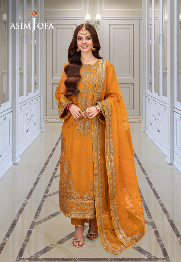 Asim Jofa Festive Luxe Collection   | AJEM-12
