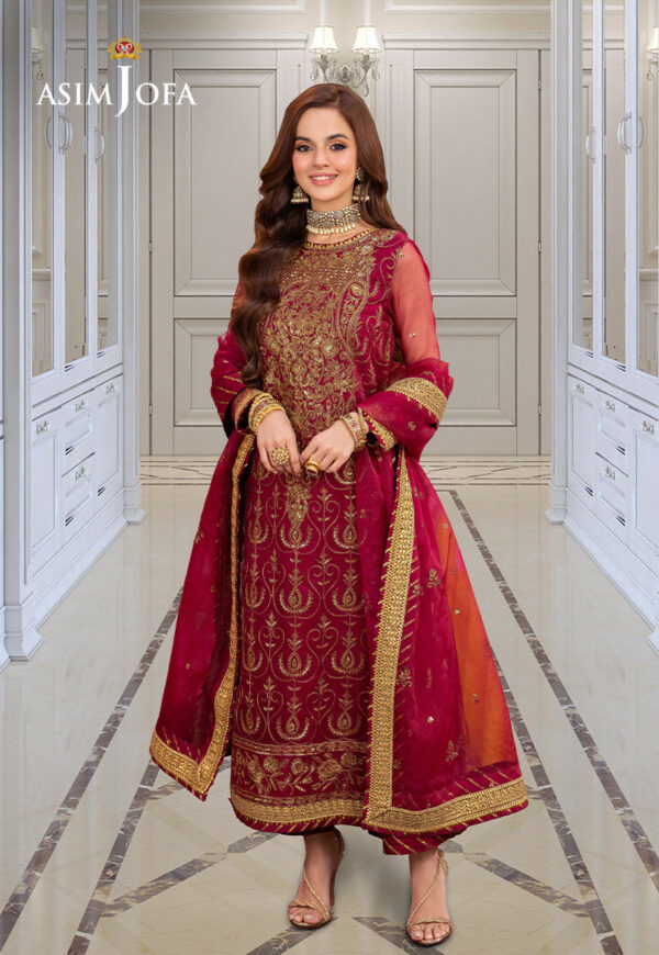 Asim Jofa Festive Luxe Collection   | AJEM-23