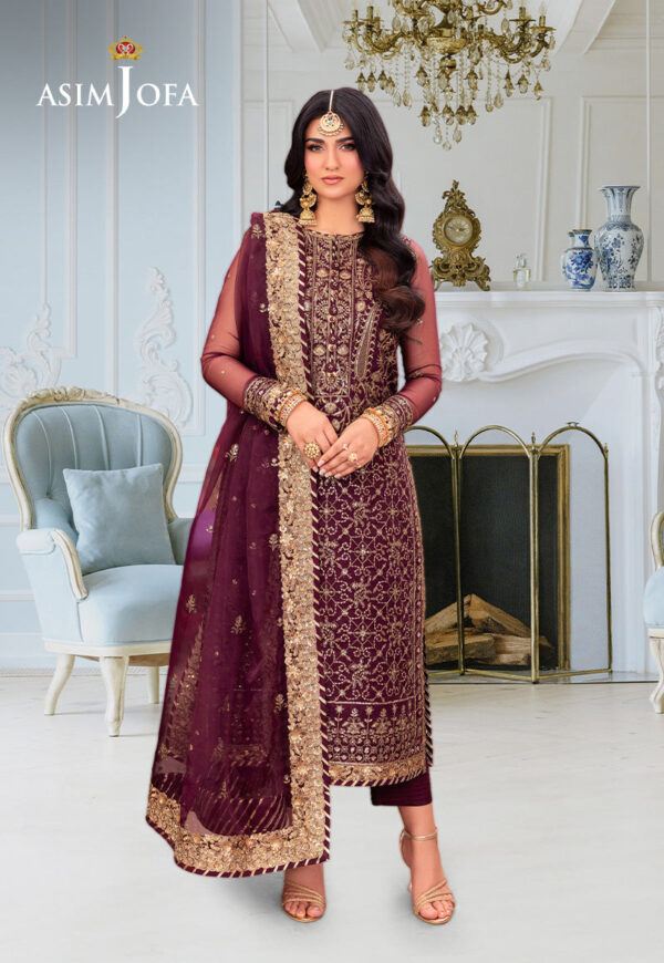 Asim Jofa Festive Luxe Collection   | AJEM-24