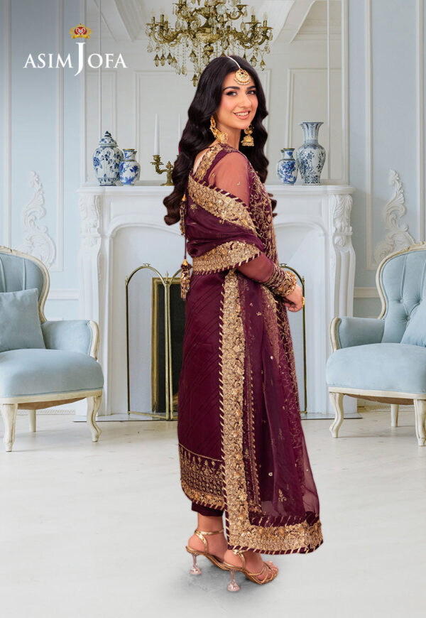 Alternative view of Asim Jofa Festive Luxe Collection   | AJEM-24