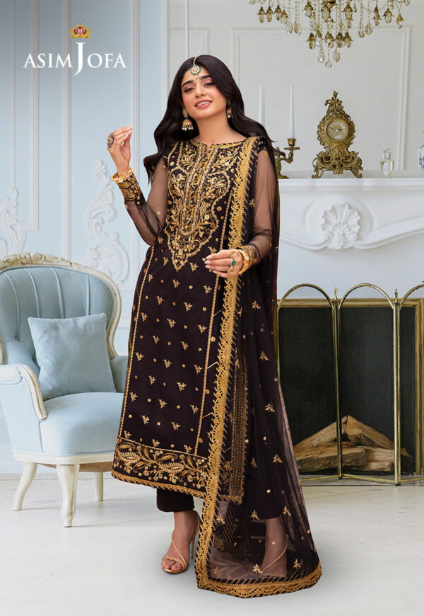 Asim Jofa Festive Luxe Collection   | AJEM-04