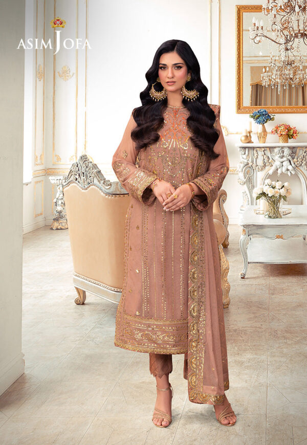 Asim Jofa Festive Luxe Collection   | AJEM-09