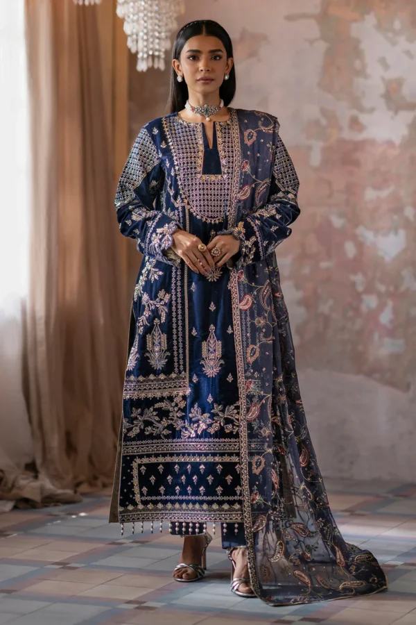 Emaan Adeel Velvet Collection   | Roshni