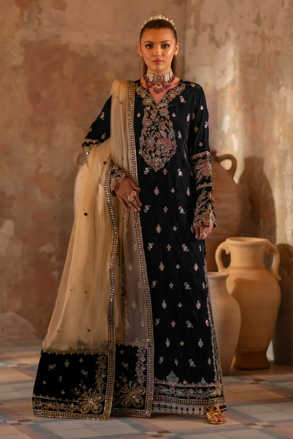 Emaan Adeel Velvet Collection   | Ishaan