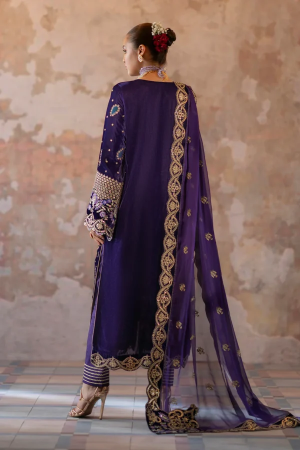 Alternative view of Emaan Adeel Velvet Collection   | Aroosh