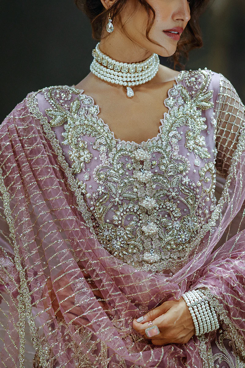 Mushq Stardust | Unstitched Wedding Collection '24 | Spotlight Dreamer - Image 3