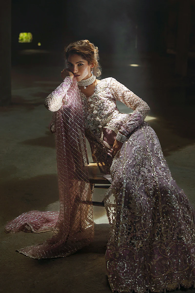 Mushq Stardust | Unstitched Wedding Collection '24 | Spotlight Dreamer - Image 5