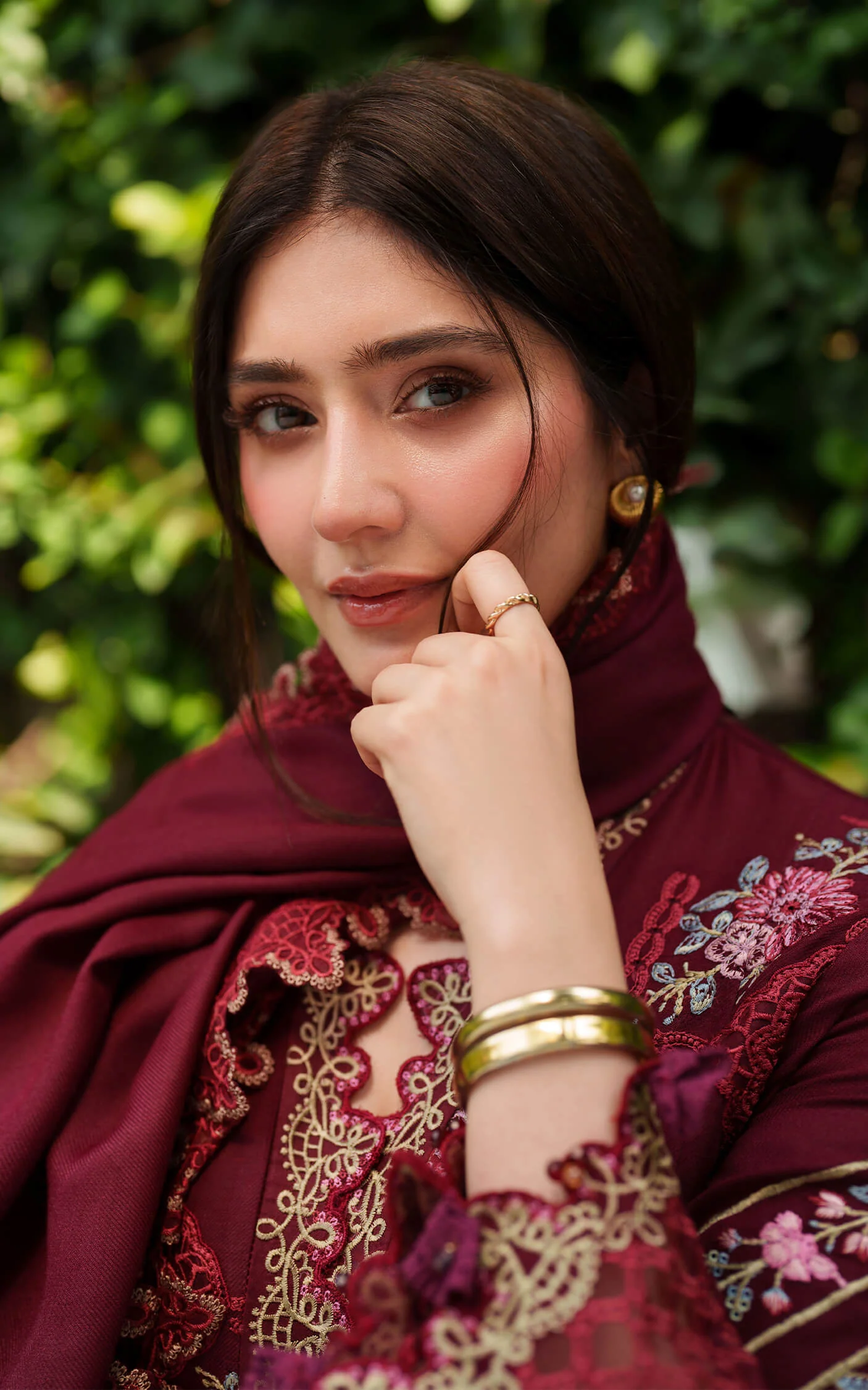 Asifa Nabeel Embroidered Winter'25 || Mira LWC25-05 - Image 3