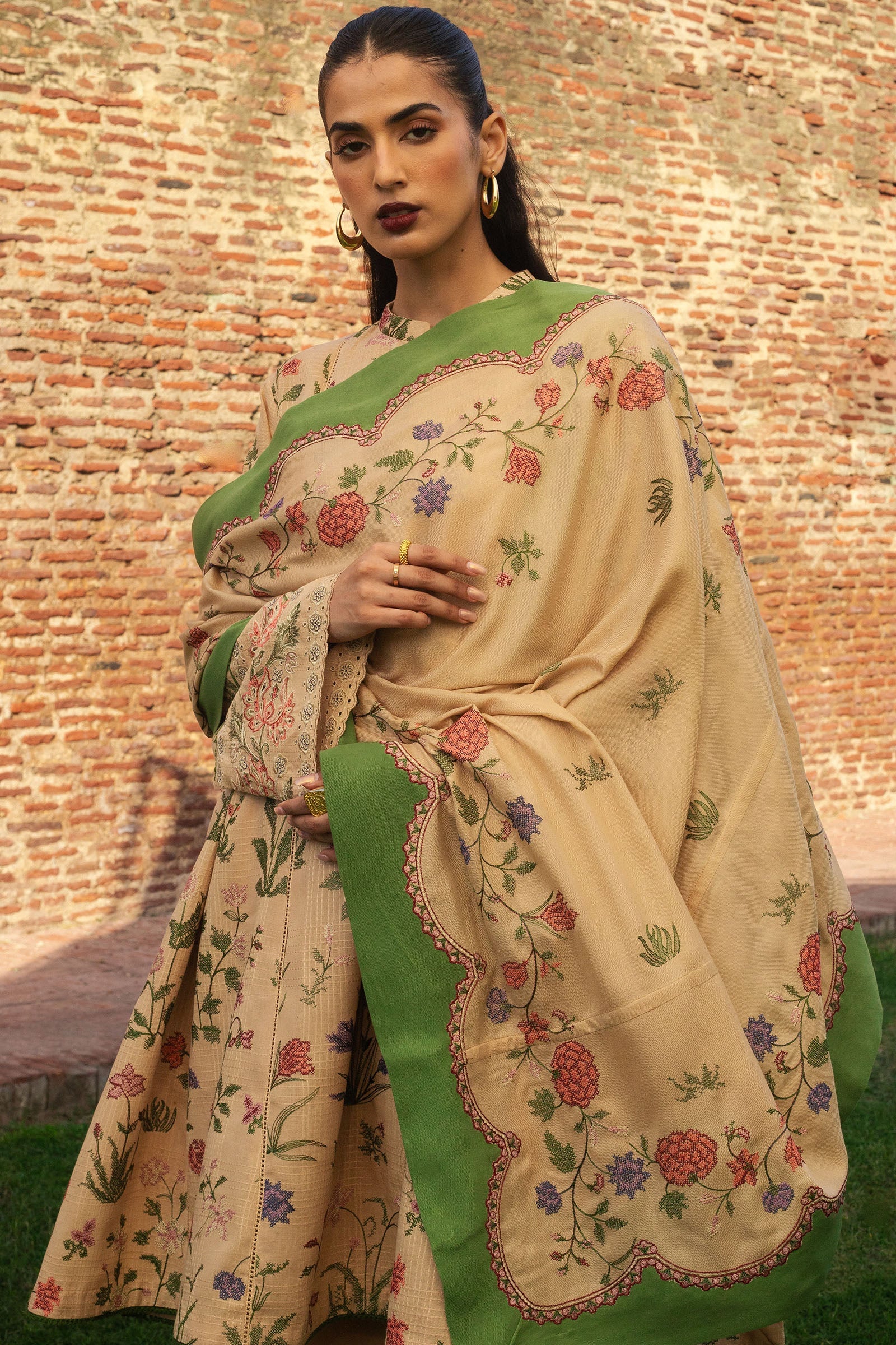 Zara Shahjahan Winter Collection | NEGAH-D3 - Image 2