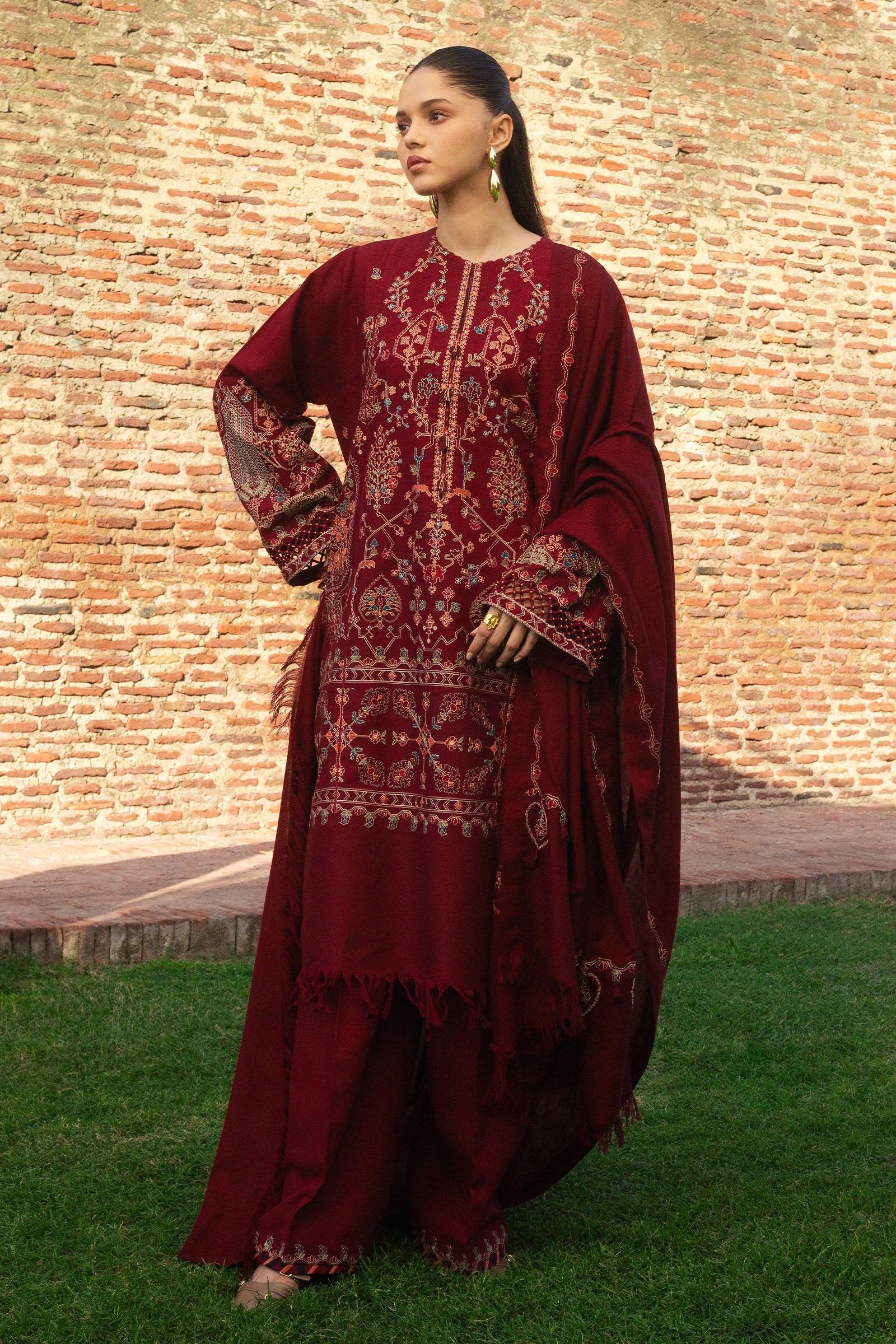 Zara Shahjahan Winter Collection | RAHA-D8