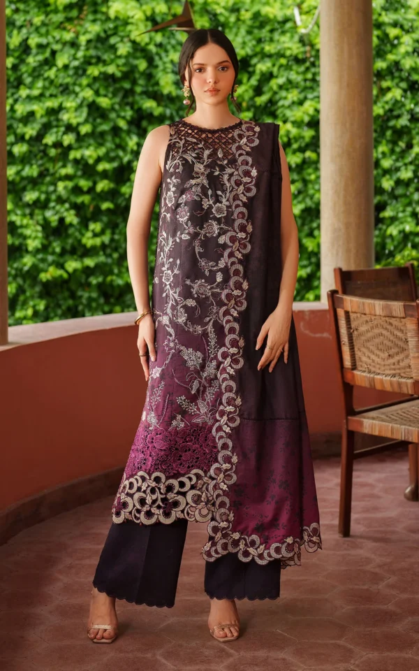 Asifa Nabeel Embroidered Winter'25 || Siera LWC25-09