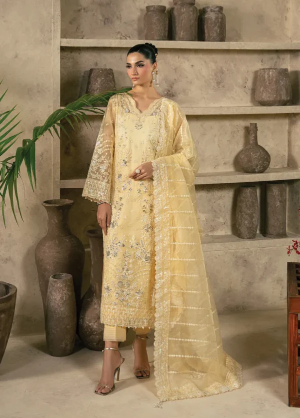 Azira by Gulaal  Luxury Embroidered GL25AF LFU-05 Aureva