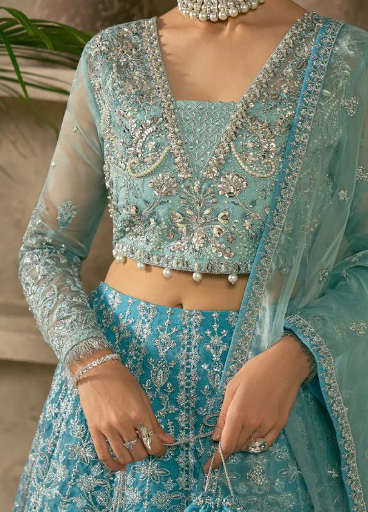Azira by Gulaal Luxury Embroidered GL25AF LFU-01 Elaria - Image 3