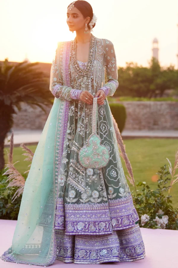 Zaha Gossamer'25 || ZARQAH-E-PISTACHIO (ZC25-03)