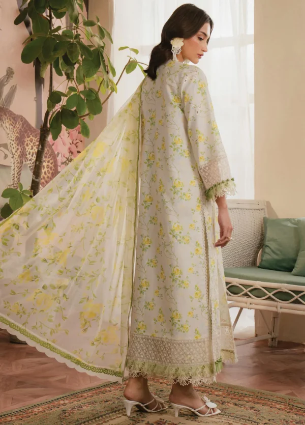 Alternative view of Ayzel by Afrozeh Printed Lawn Suit | D-6