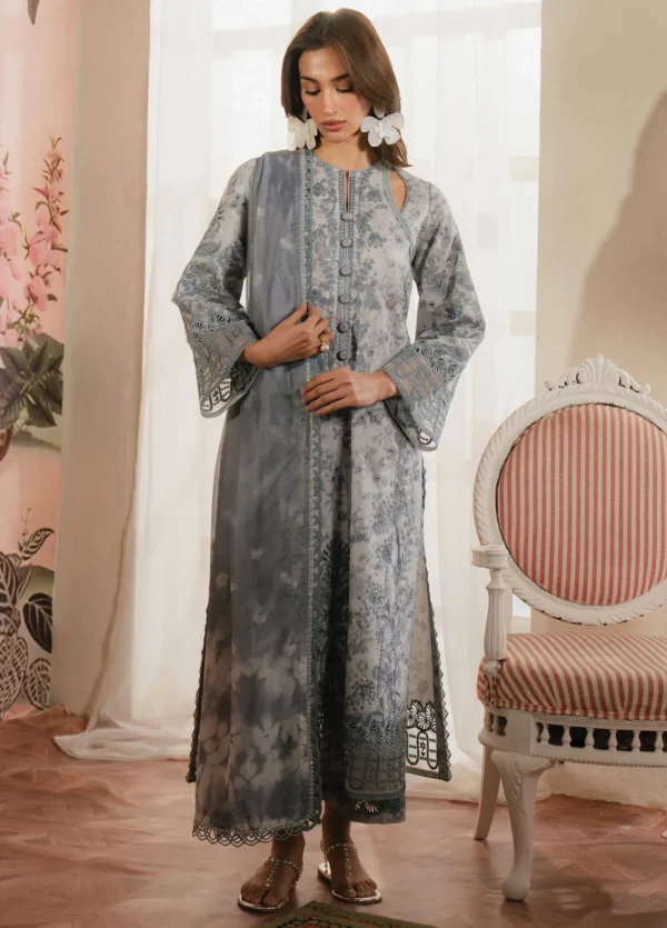 Ayzel by Afrozeh Printed Lawn Suit | D-8