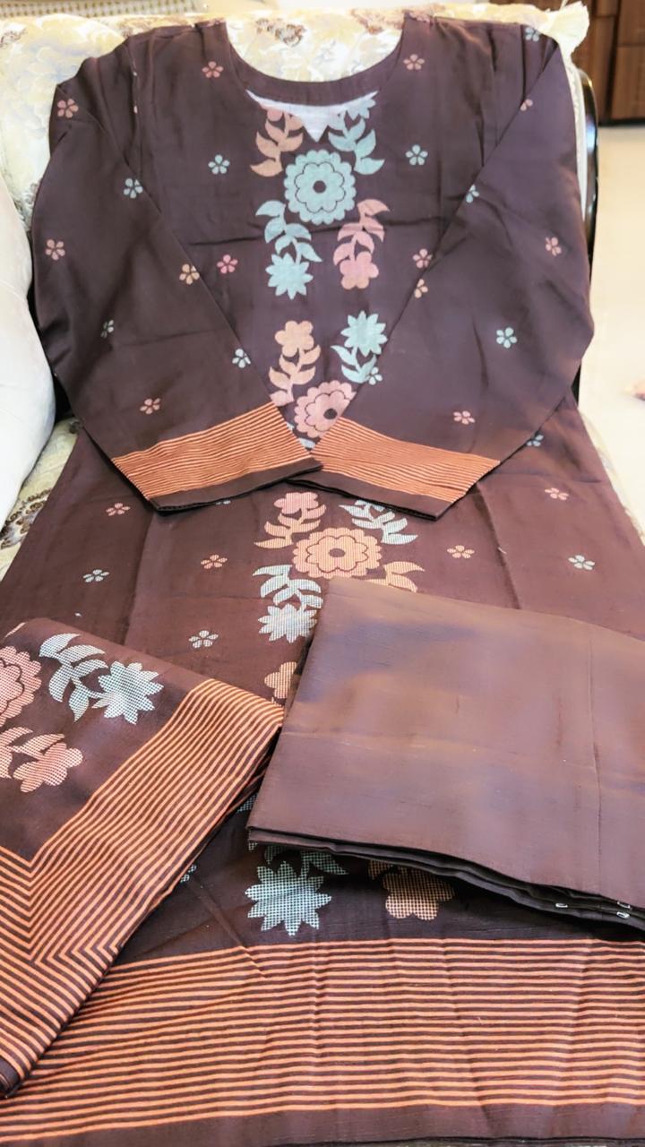 Salwar Kameez | Large Size - Fully Stitched | GZ | OS-006
