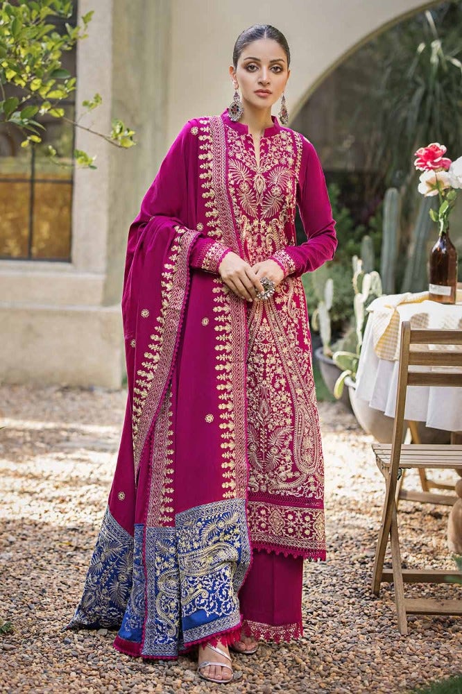 Gul Ahmed with Embroidered Pashmina Shawl AP-32059 (GZ-59)