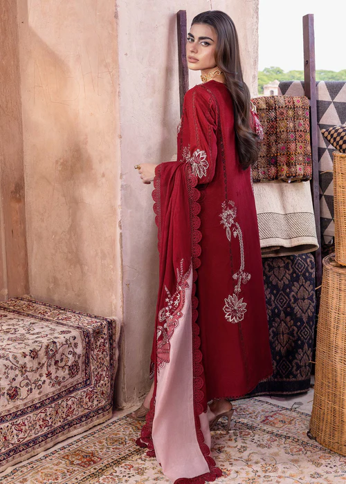 Alternative view of Saira Shakira Winter Unstitched'25 || FRIYA 2-A