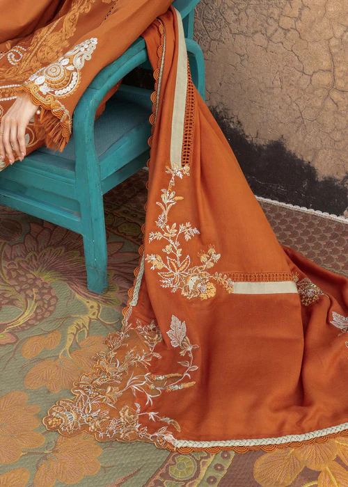 Alternative view of Saira Shakira Winter Unstitched'25 || AFSANEH 5-B