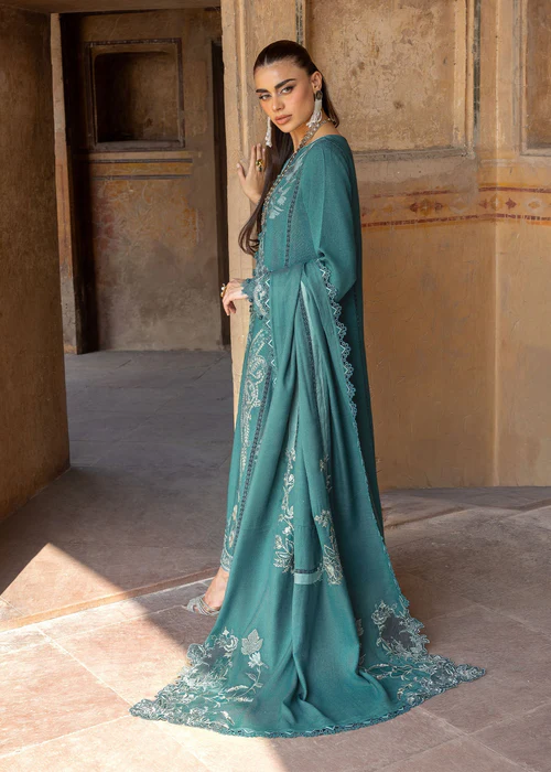 Alternative view of Saira Shakira Winter Unstitched'25 || AFSANEH 5-A