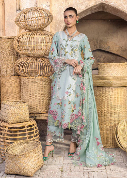 Alternative view of Saira Shakira Winter Unstitched'25 || ESME 3-B