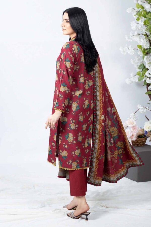 Alternative view of Gulahmed Printed Linen with Printed Linen Dupatta WNS-32217 B Winter Collection Vol 3 | GZ-27