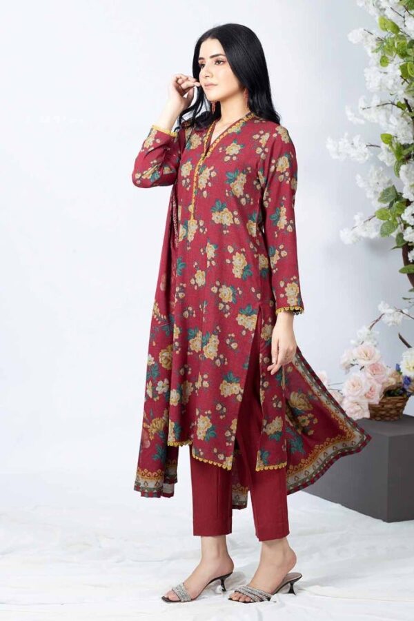Gulahmed Printed Linen with Printed Linen Dupatta WNS-32217 B Winter Collection Vol 3 | GZ-27