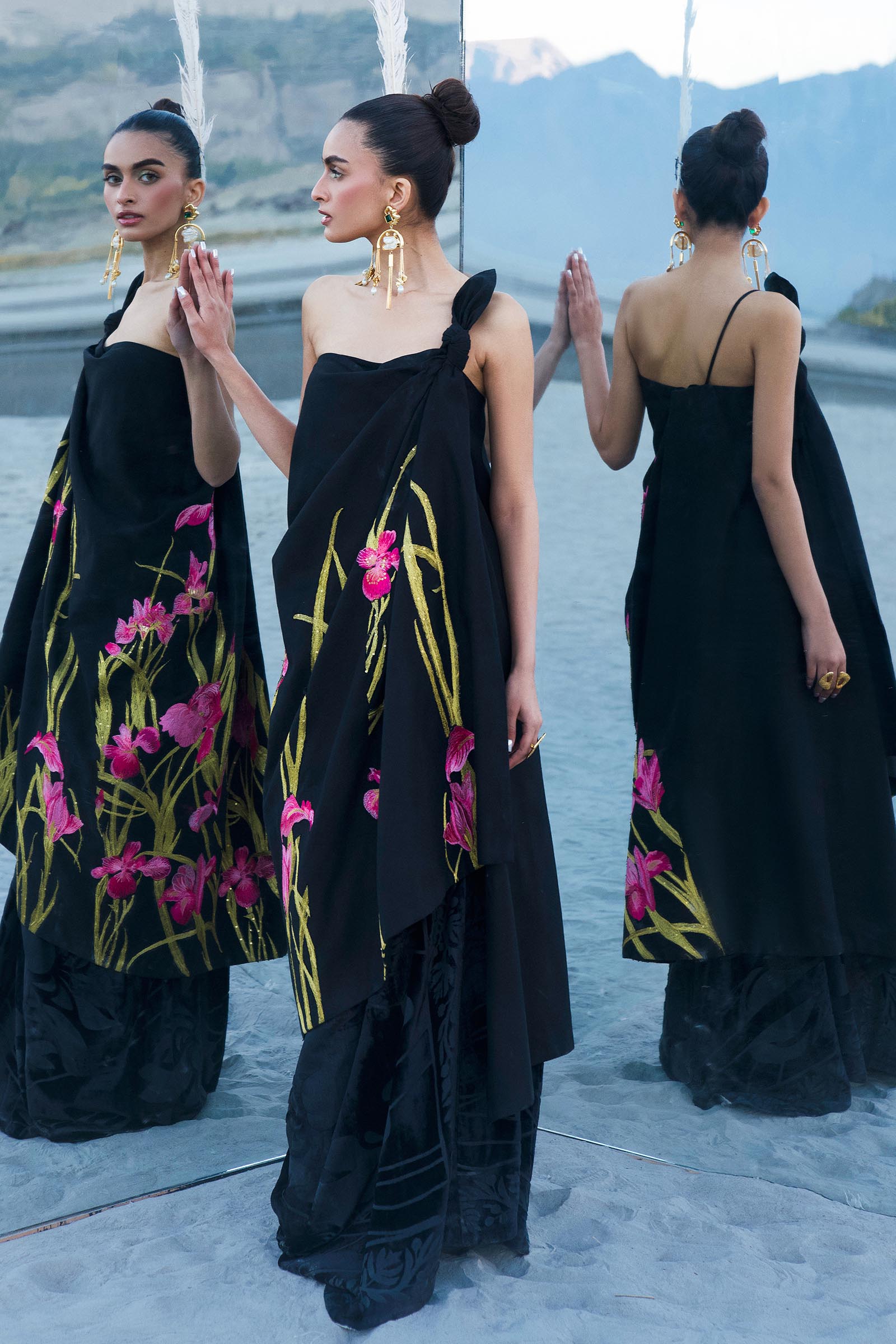 Sana Safinaz Winter Shawl | S241-003A - Image 3