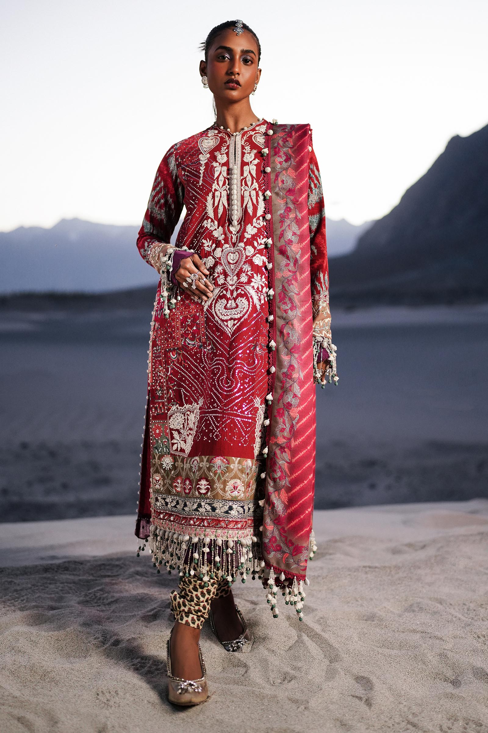 Sana Safinaz Winter Shawl | S241-007A