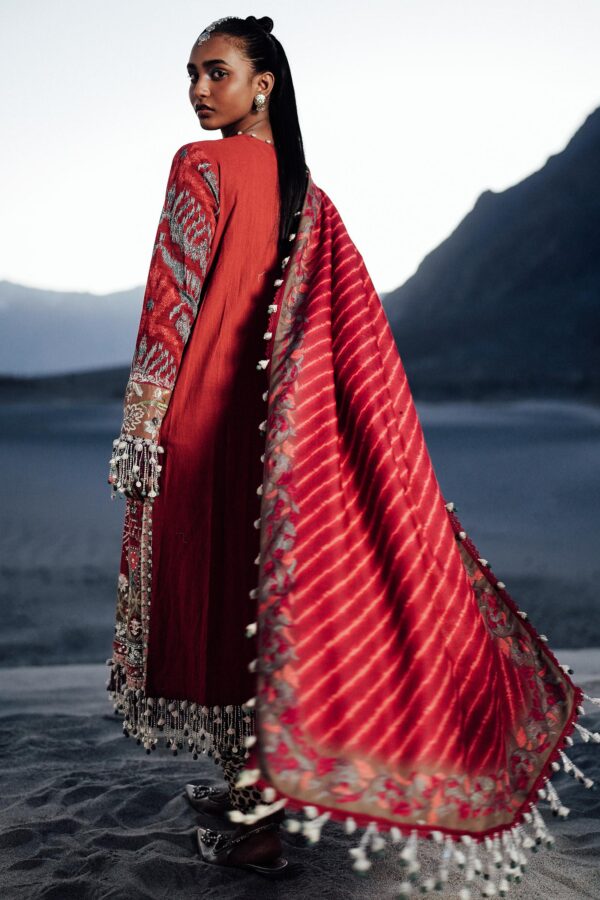 Alternative view of Sana Safinaz Winter Shawl   | S241-007A