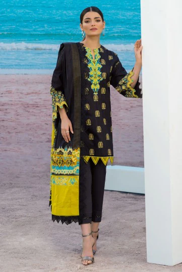 AlKaram SS-15 1-21 BLACK Spring Summer 2021 (GZ-82)