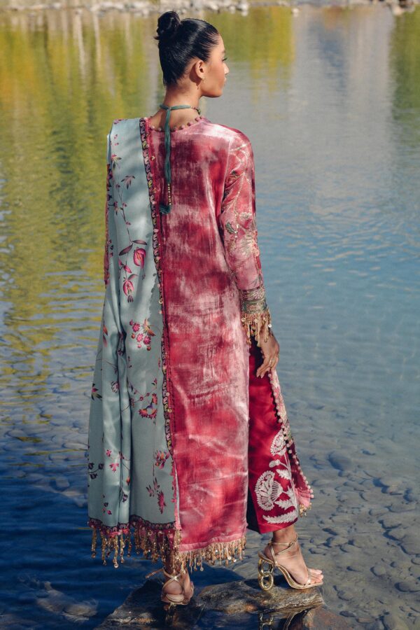 Alternative view of Sana Safinaz Winter Shawl   | V241-005-3CP