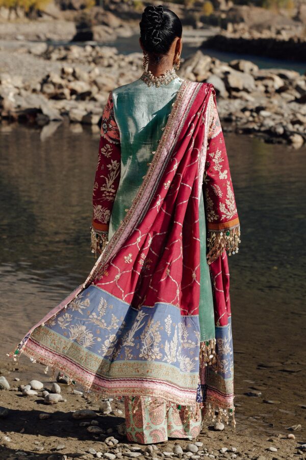 Alternative view of Sana Safinaz Winter Shawl   | V241-006-3CP
