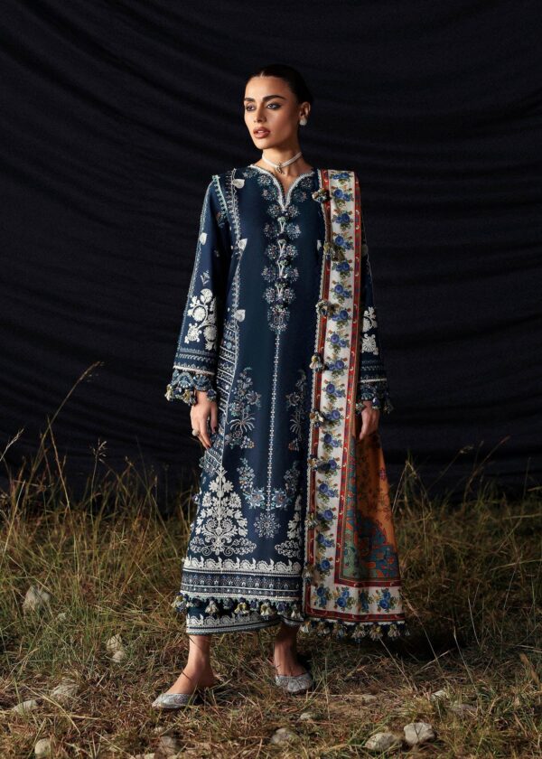 Hussain Rehar Khaddar Unstitched'25 || Chashm-e-Bahr