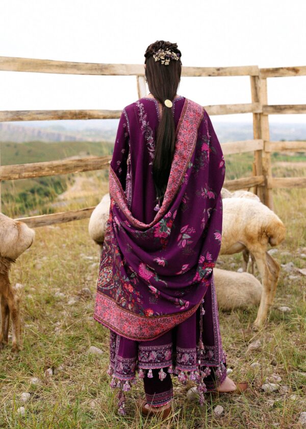 Alternative view of Hussain Rehar Khaddar Unstitched'25 || Jamni