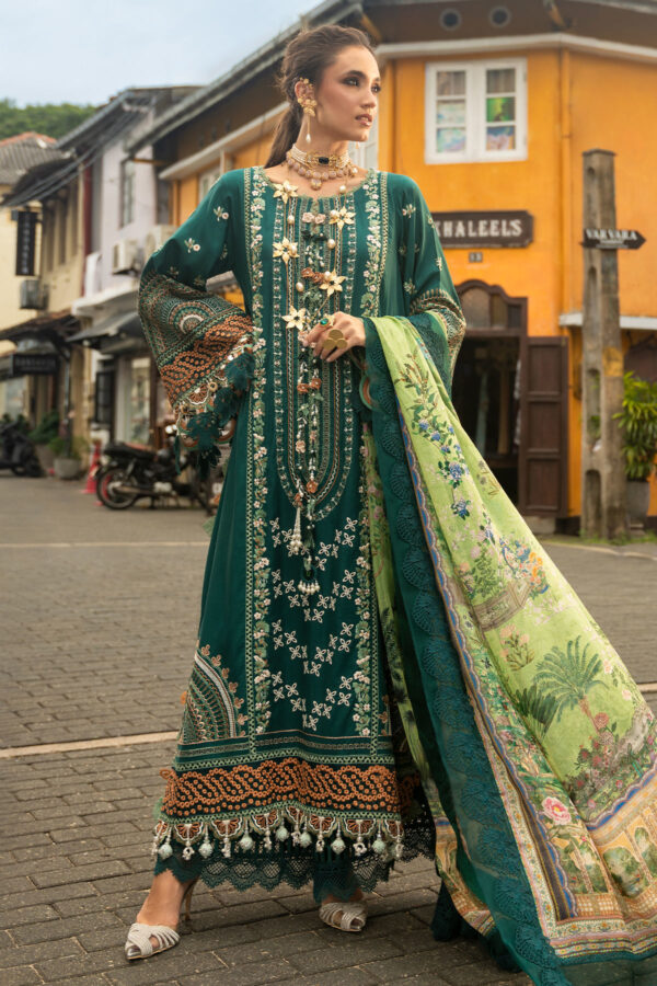 Alternative view of Annus Abrar Luxury Lawn 2026 || Rela