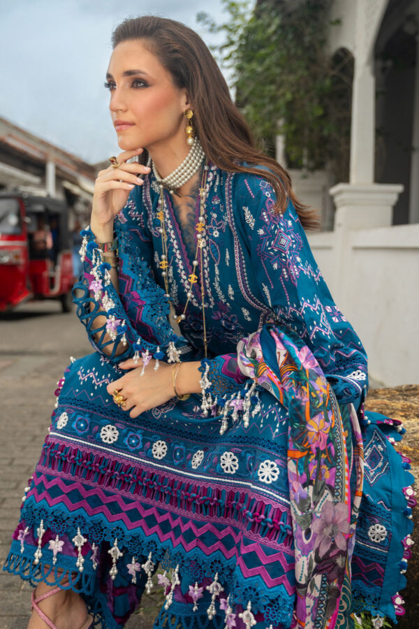 Alternative view of Annus Abrar Luxury Lawn 2026 || Seraya