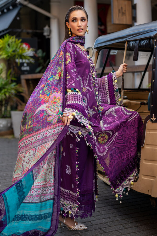 Alternative view of Annus Abrar Luxury Lawn 2026 || Zoila