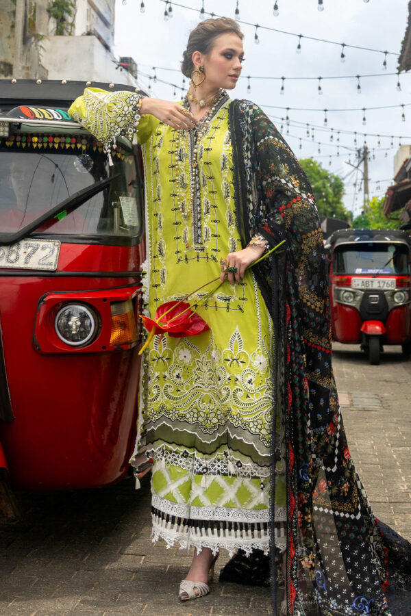 Alternative view of Annus Abrar Luxury Lawn 2026 || Rutaba