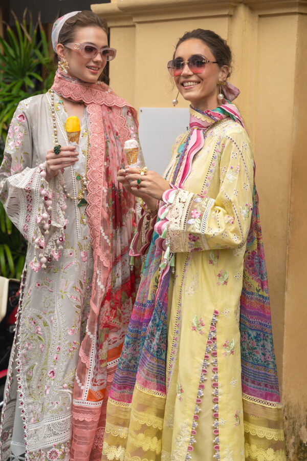 Alternative view of Annus Abrar Luxury Lawn 2026 || Amani