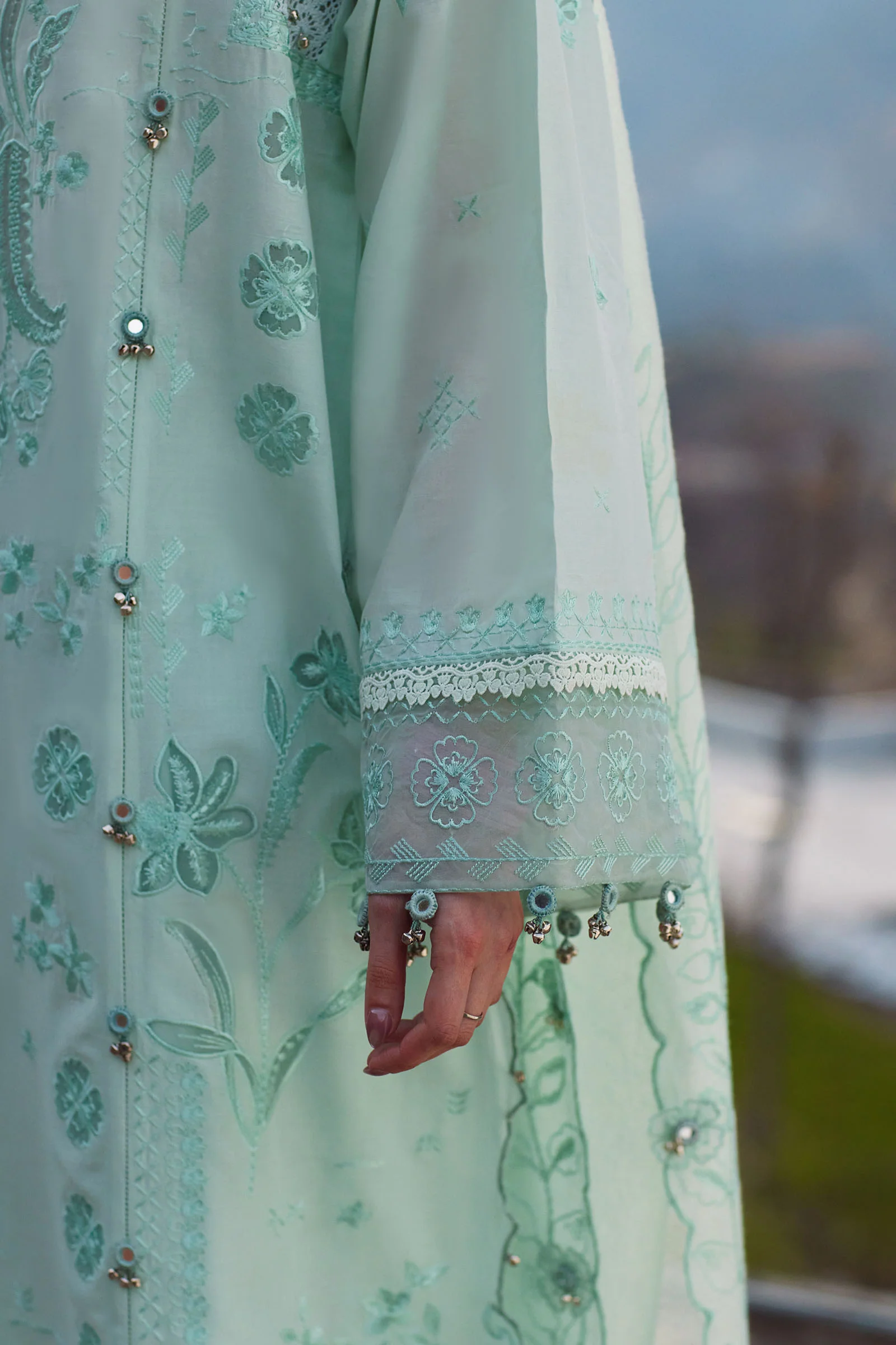 Zaha Summer Lawn Collection 2026 || ZL26-09 A - Image 4